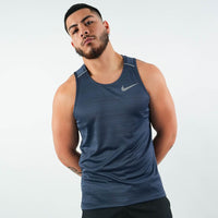 Men's Nike Miler 1.0 Singlet/Tank Top ‘Bold Navy’