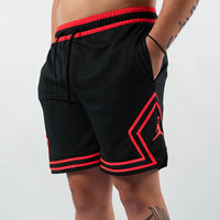 Men's Nike Jordan Dri-Fit Mesh Diamond Shorts ‘Black/Red’