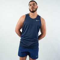 Men's Nike Miler 1.0 Singlet/Tank Top (Navy)