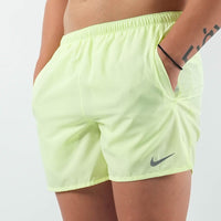 Men's Nike Stride Dri-Fit 5 Inch Running Shorts ‘Neon Yellow’