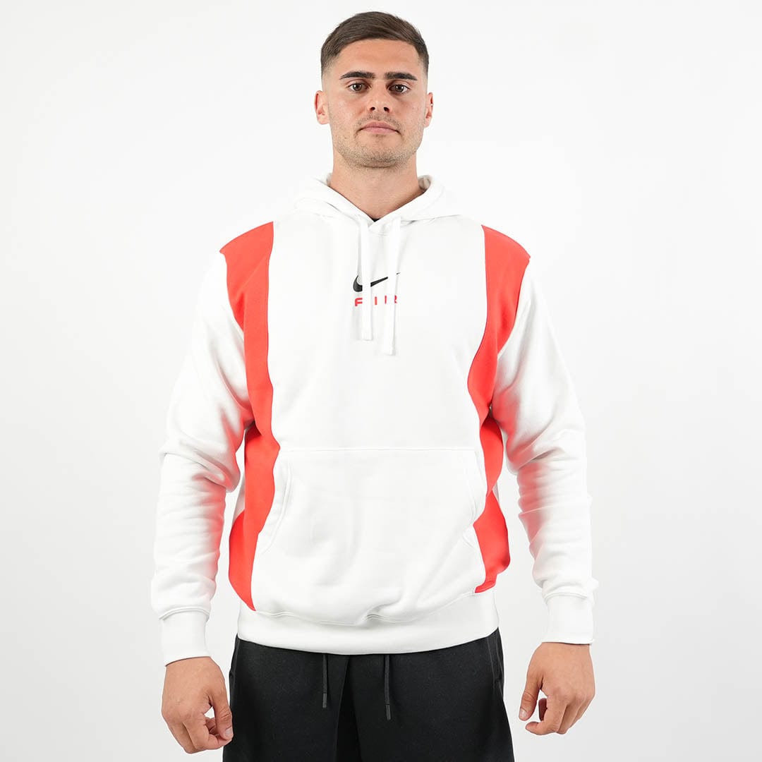 Men's Nike NSW SW Air Jumper (White/Red/Black) – Fresh Out Sneakers
