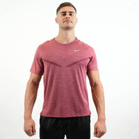Men's Nike Dri-Fit Rise 365 TechKnit T-Shirt 'Maroon'