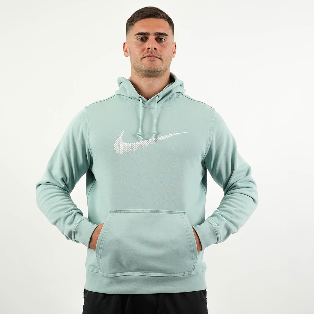 Nike Graphic Pull Over Hoodie (Light Teal) - Main Image