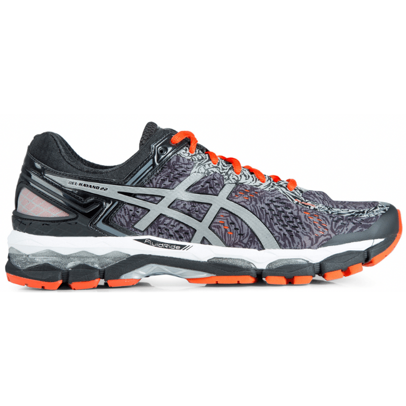 Mens Asics Gel Kayano 22 Lite Show Carbon Silver Cherry Tomato Fresh Out Sneakers