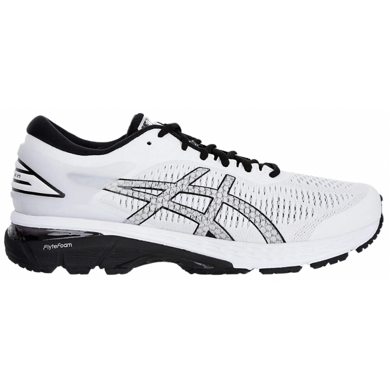 Mens Asics Gel Kayano 25 White Black Fresh Out Sneakers