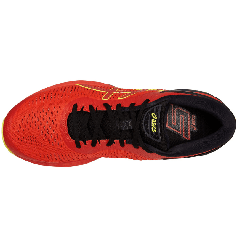 Men s Asics Gel Kayano 25 Cherry Tomato Safety Yellow Fresh Out Sneakers