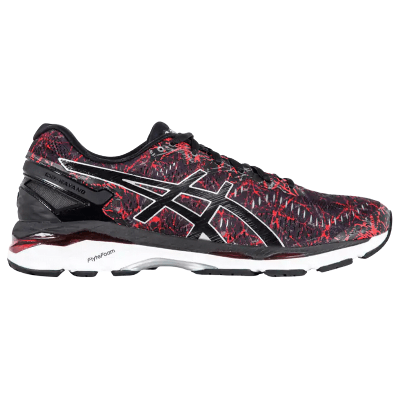 Men s Asics Gel Kayano 23 Vermilion Black Silver