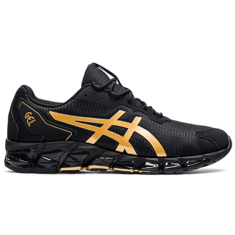Men s Asics Gel Quantum 360 6 Black Pure Gold Fresh Out Sneakers