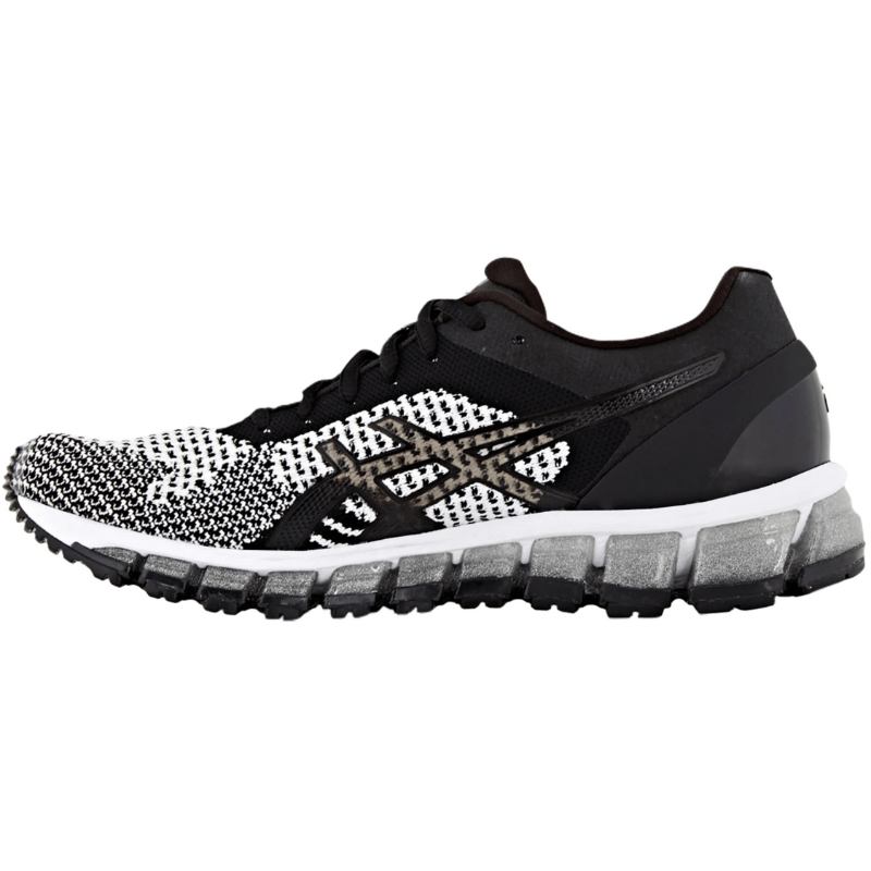 Asics running gel quantum 2025 36 knit trainers in black