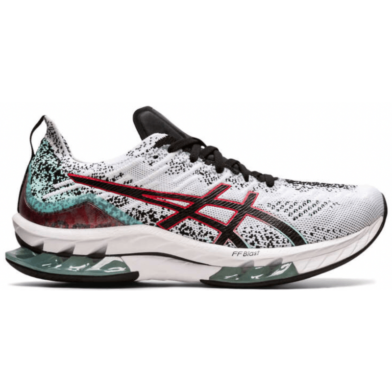 Men s Asics Gel Kinsei Blast White Black Sea Breeze Fresh Out Sneakers