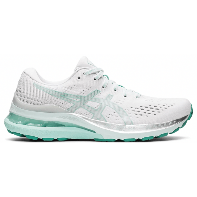 Women s Asics Gel Kayano 28 White Oasis Green Fresh Out Sneakers