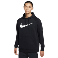 Men's Nike Dri-FIT Graphic Pullover Fitness Hoodie (Black)