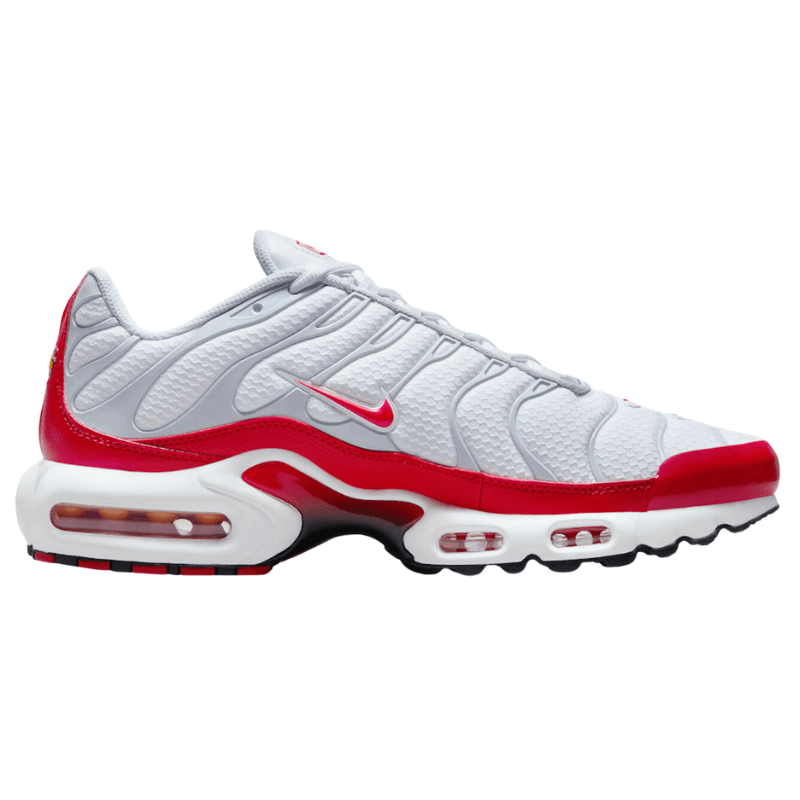 Men's Nike Air Max Plus TN 'White/University Red' (Red Tributes