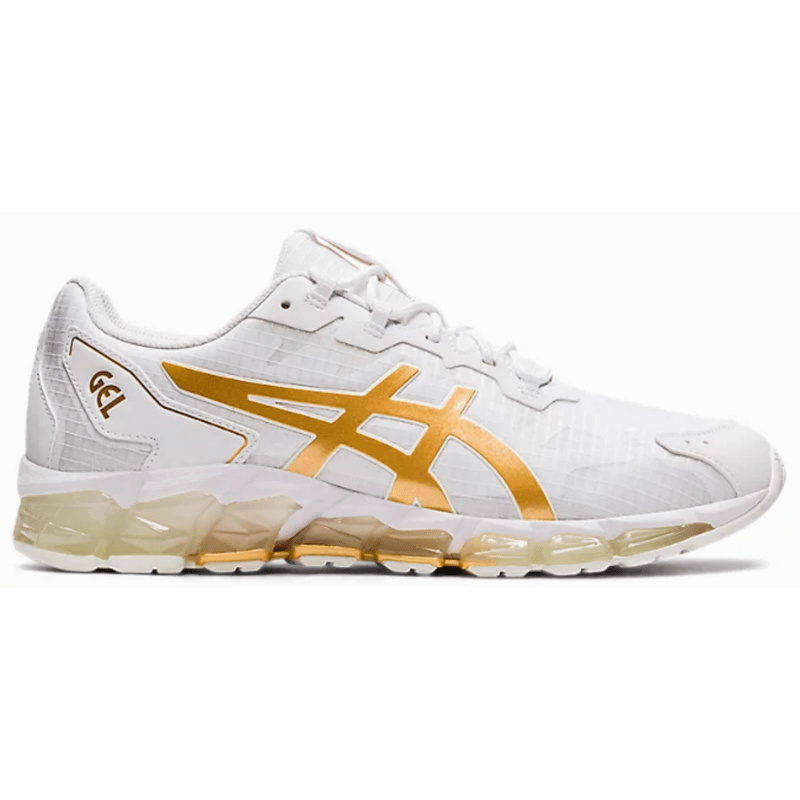 Men s Asics Gel Quantum 360 6 White Pure Gold Fresh Out Sneakers