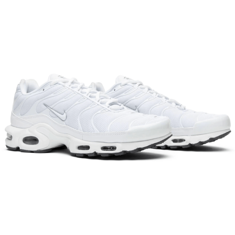 Men s Nike AirMax Plus TN White White Casper