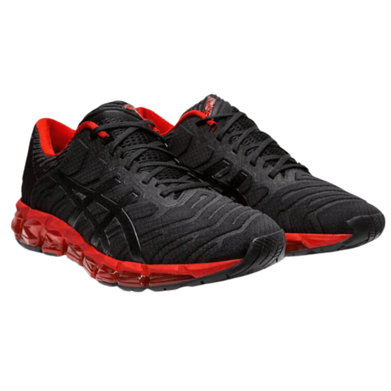 Asics gel quantum noir et rouge sales