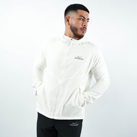 Men's Nike Miler Windbreaker Flash Running Jacket (Cream/Off White)