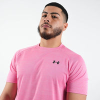 Men's Under Armour Tech Textured T-Shirt ‘Magenta Pink’