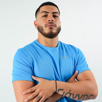 Men's Nike Miler Dri-Fit UV T-Shirt ‘Ocean Blue’