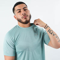 Men's Nike Stride Dri-Fit ADV Short Sleeve Running T-Shirt 'Aqua'
