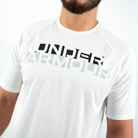 Men's Under Armour Velocity Graphic T-Shirt ‘White/Grey/Black’