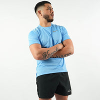 Men's Nike Dri-Fit Miler Short Sleeve T-Shirt ‘Sky Blue’